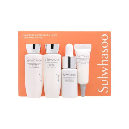 Осветляющий набор против пигментации и неровного тона кожи Sulwhasoo Lumiwise Brightening Kit 